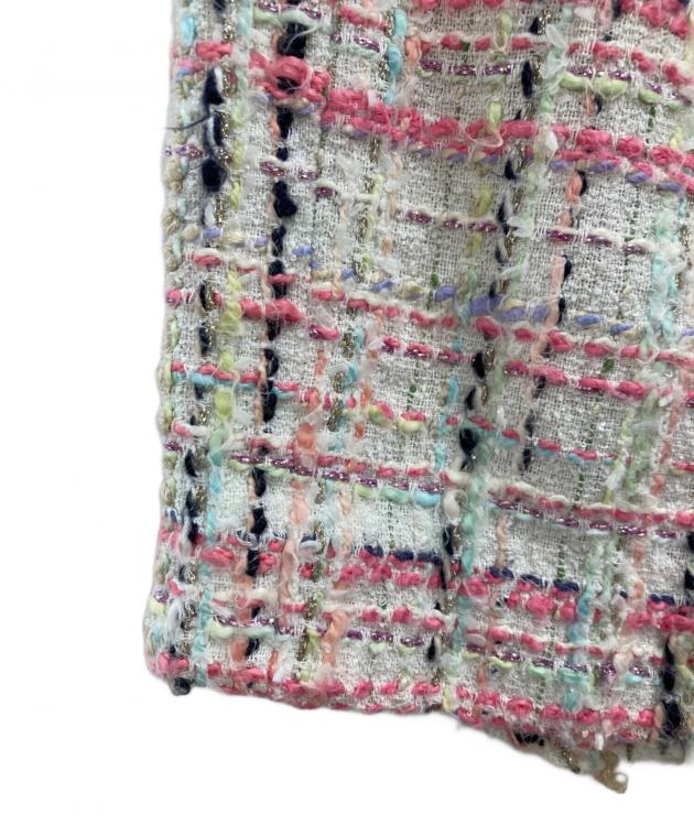 中古・古着通販】CHANEL (シャネル) ラメチェックツイードキュロット
