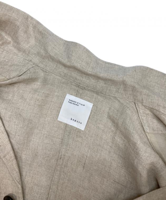 中古・古着通販】KAGURE (カグレ) フレンチリネンのテーラード
