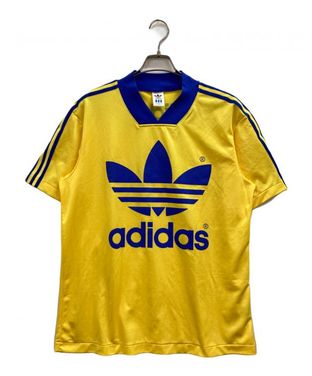 中古・古着通販】adidas (アディダス) 90sゲームシャツ イエロー