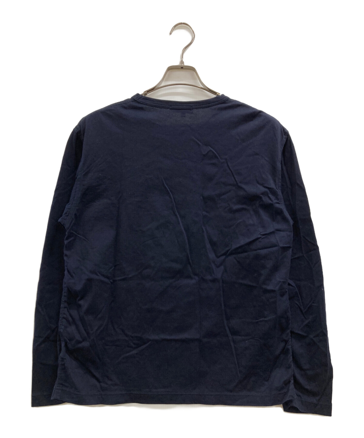 CdGHロゴパッカリングカットソー メンズ ネイビー S HQ-T019 中古・古着通販】COMME des GARCONS HOMME (コムデギャルソン オム