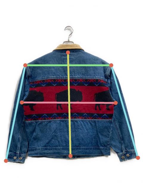 メンズ 値下げ ペンドルトン PENDLETON ネイティブ柄 ブラックデニム G 