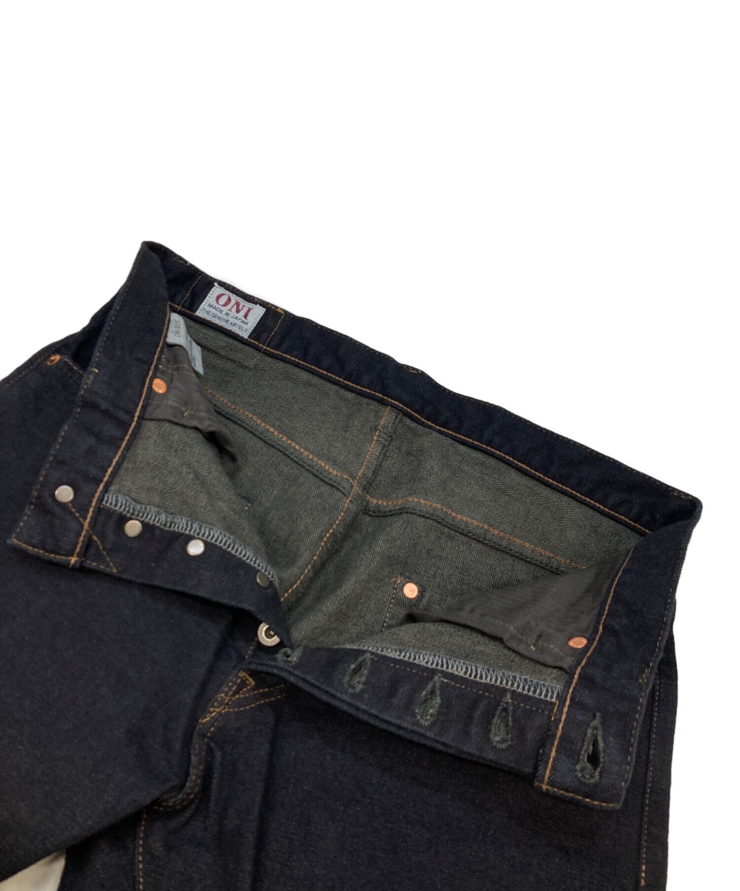 中古・古着通販】ONI DENIM (オニデニム) ハイライズリラックス