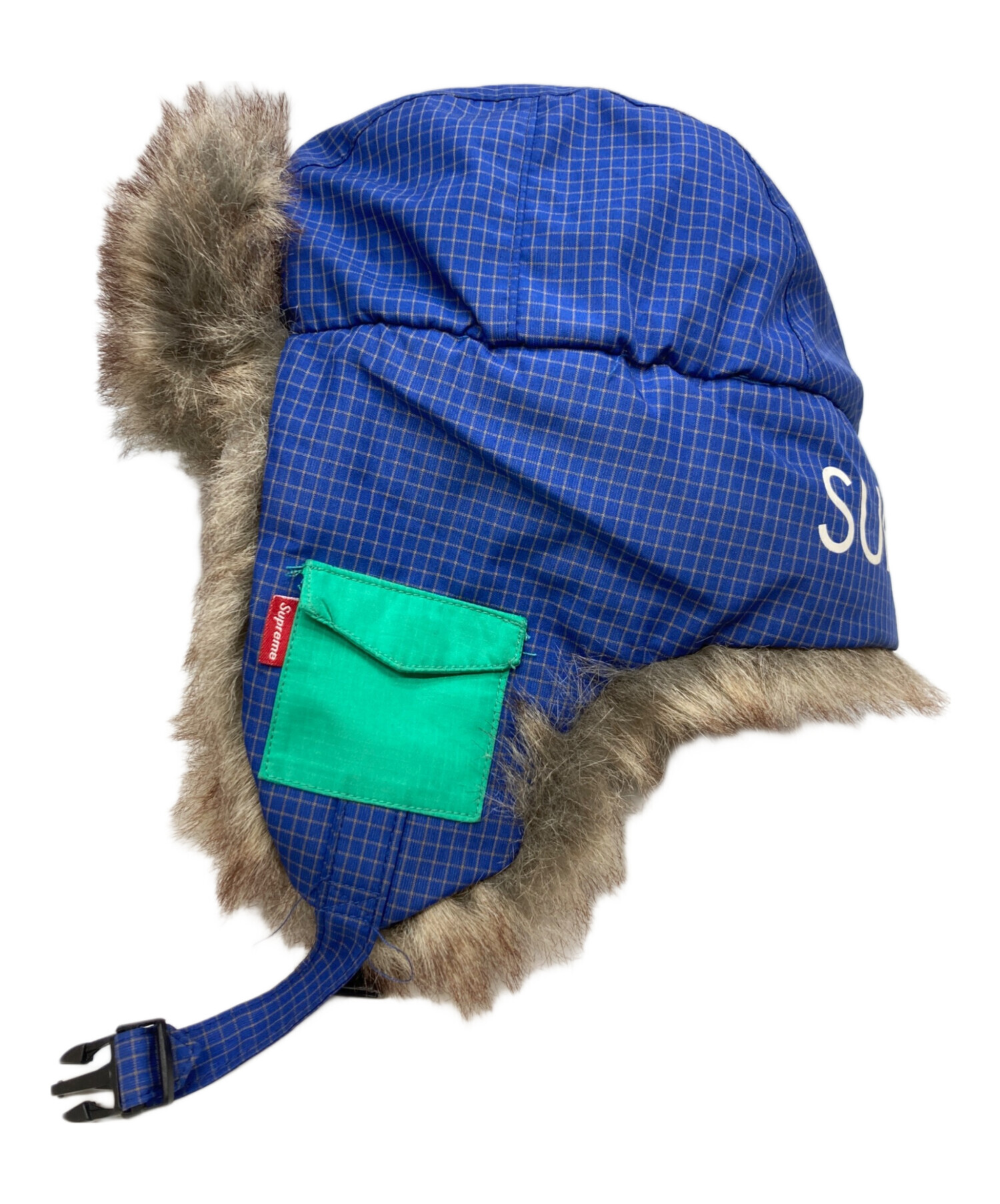 中古・古着通販】Supreme (シュプリーム) trooper hat ネイビー