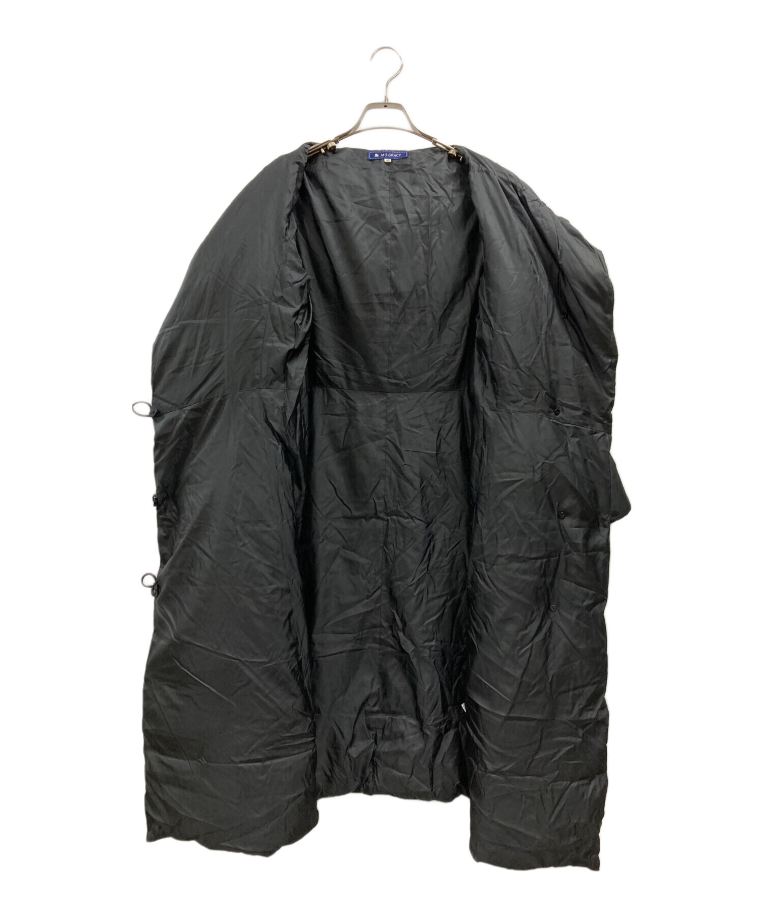 中古・古着通販】M'S GRACY (エムズグレイシー) ダウンコート ブラック