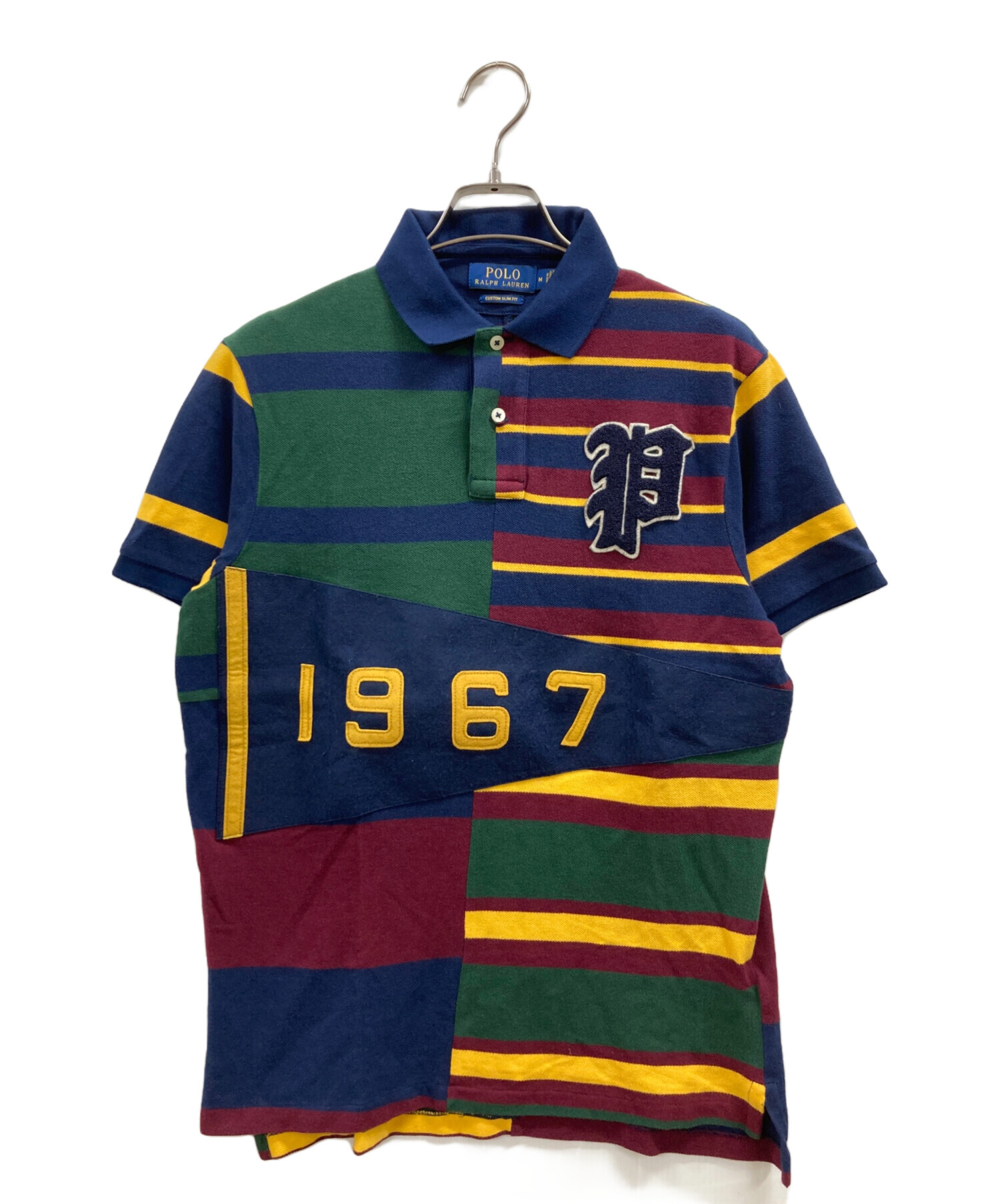 【希少】ポロラルフローレン クレイジーパターン マルチカラー シャツ M 中古・古着通販】POLO RALPH LAUREN (ポロ・ラルフローレン