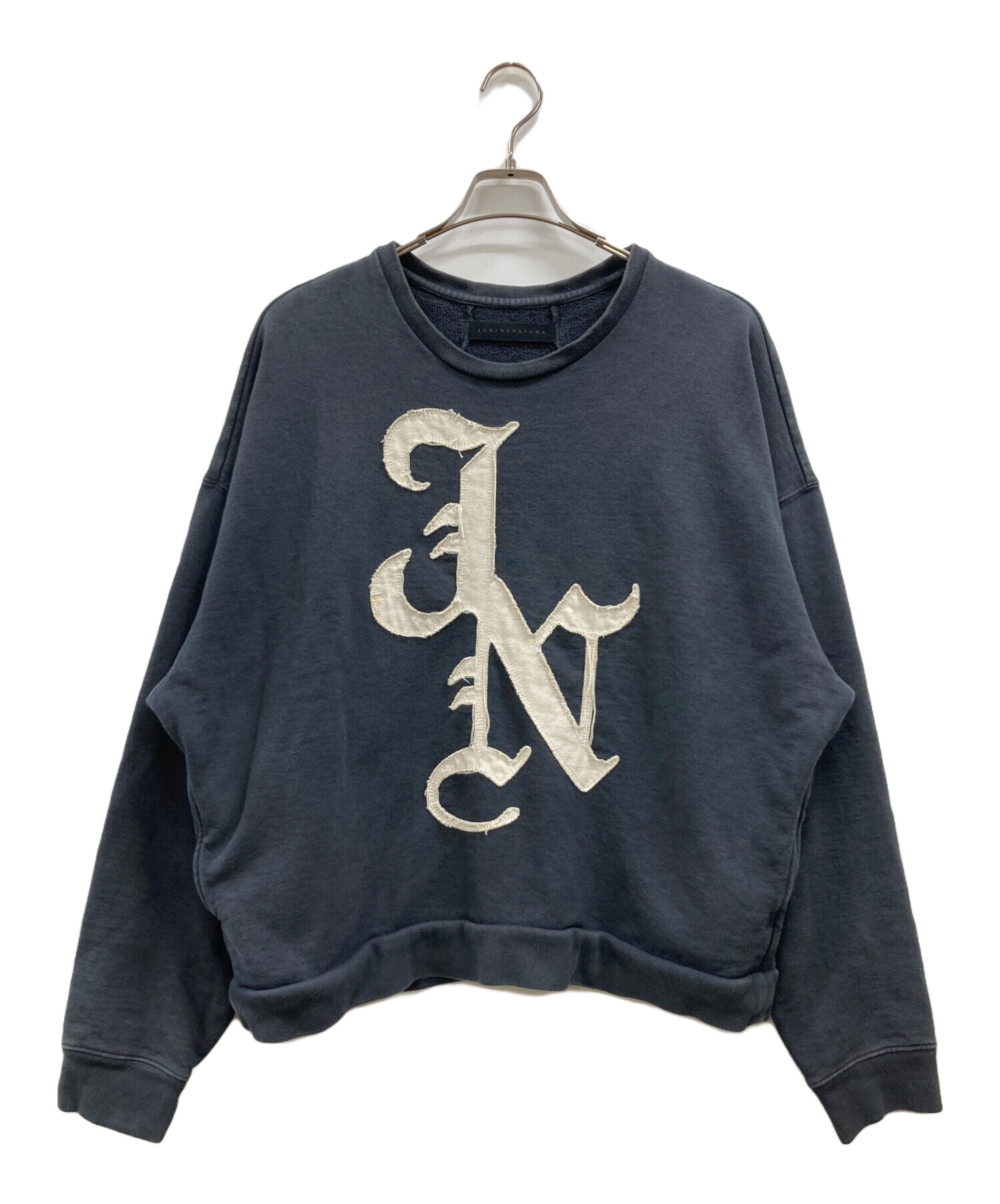 中古・古着通販】jun/nakayama (ジュン ナカヤマ) JN PATCH CREWNECK