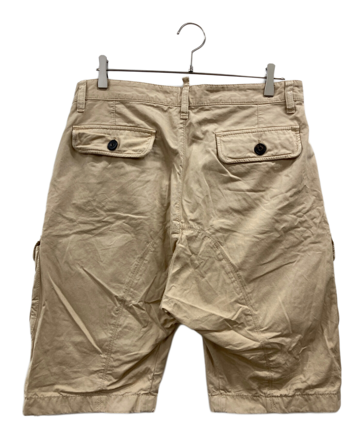 DSQUARED カーゴショーツ ベージュ DSQUARED2 カーゴショートパンツ ベージュ DSQUARED カーゴショーツ