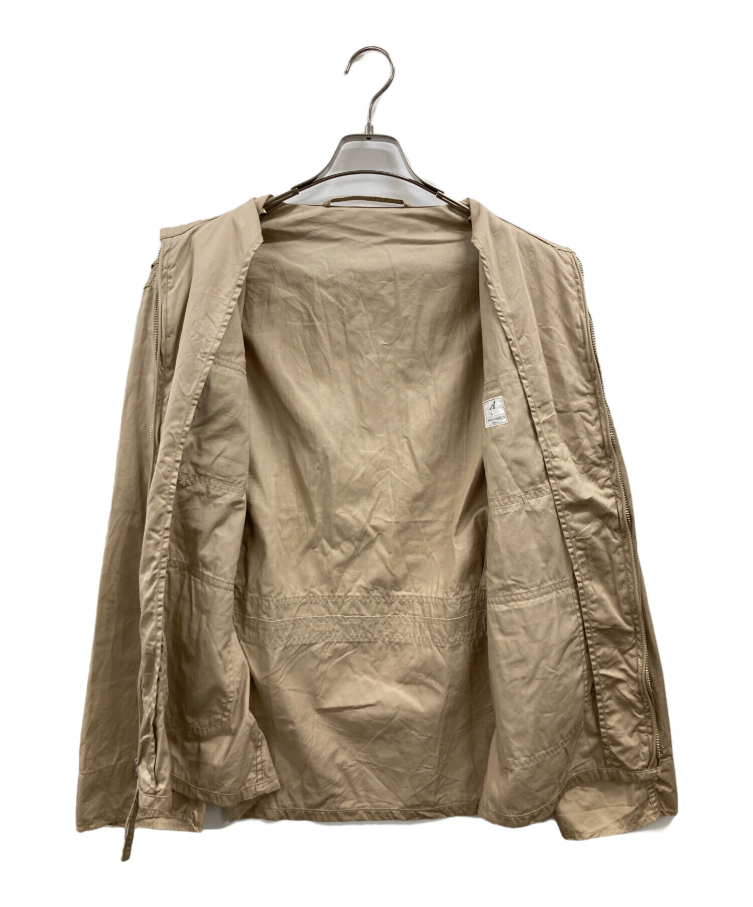 ANATOMICA usn flight jacket xs ベージュ U.S. NAVY FLIGHT JACKET
