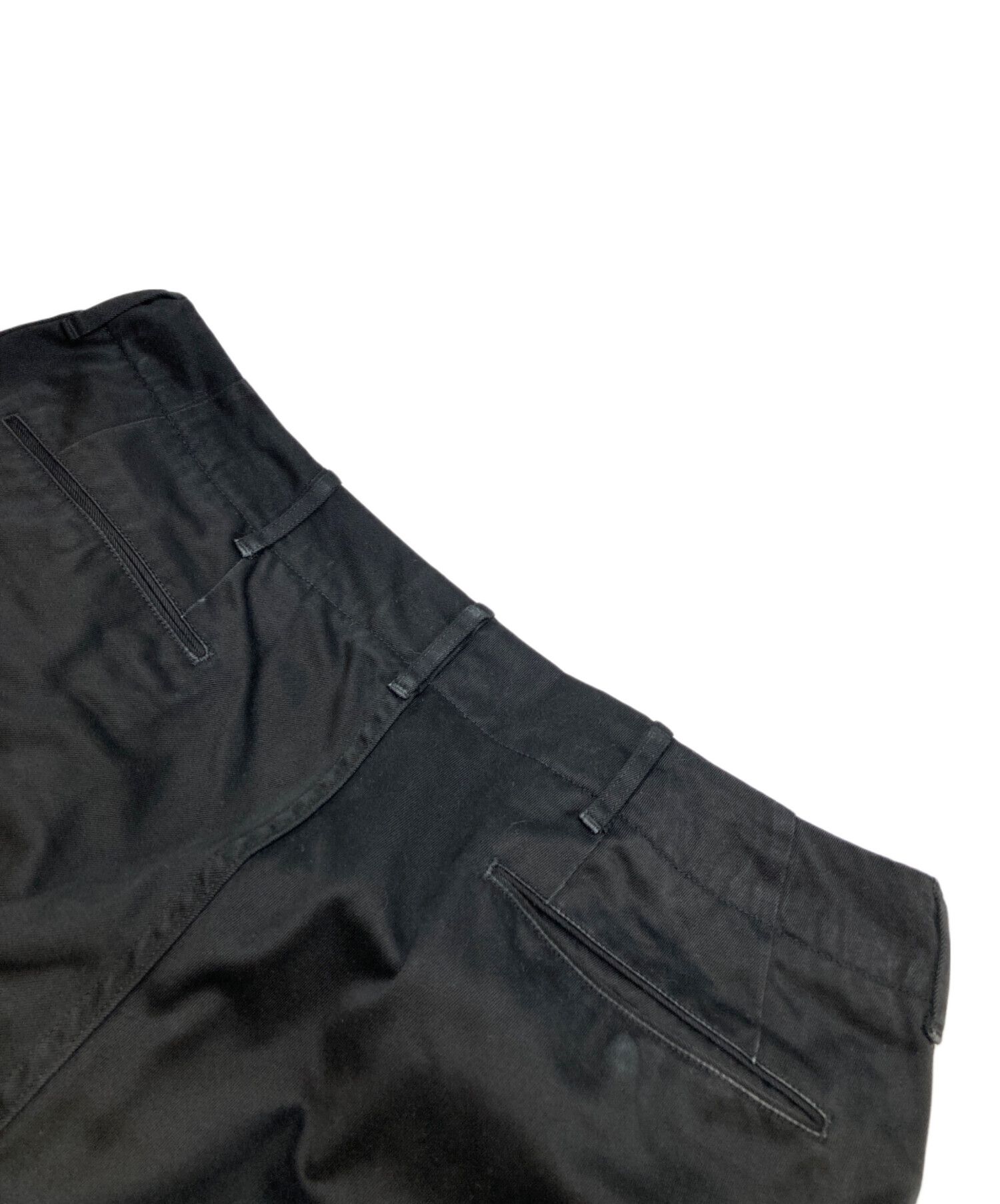 中古・古着通販】nanamica (ナナミカ) Wide Chino Pants ブラック