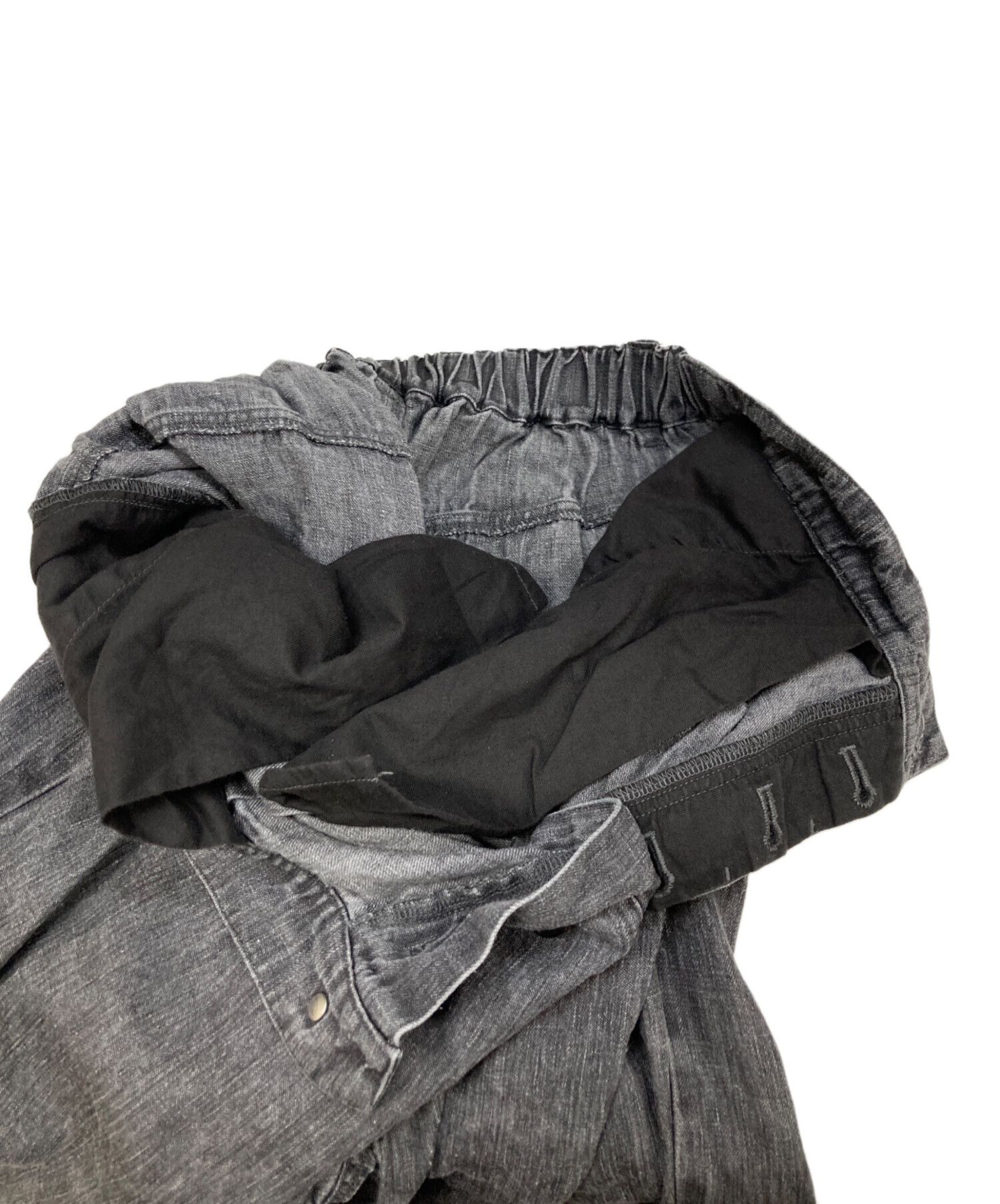 中古・古着通販】nest Robe (ネストローブ) リネンブラックデニム