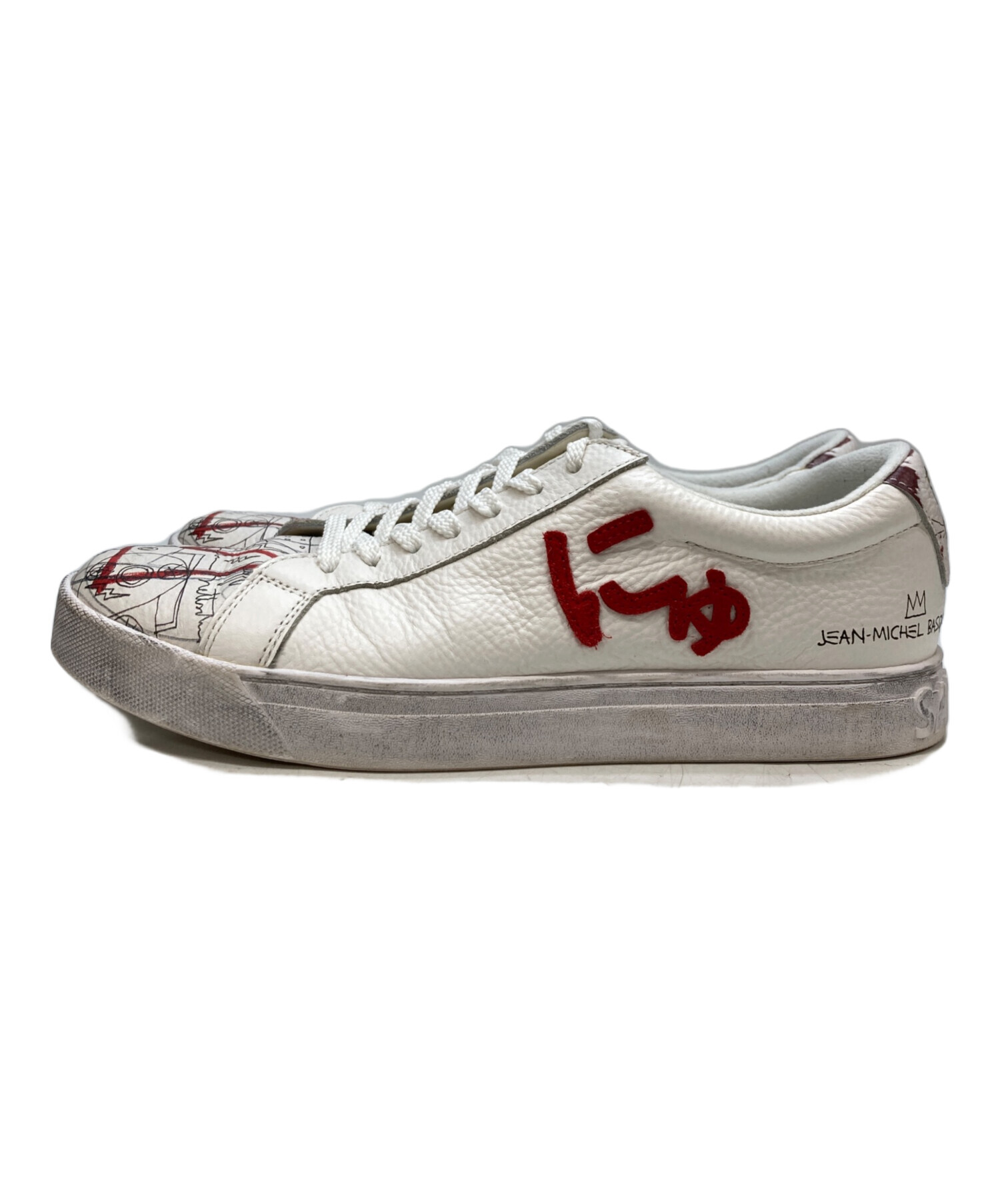 【値下げ中】SANGACIO × Basquiat スニーカー 中古・古着通販】Sangacio (サンガッチョ) BASQUIAT (バスキア