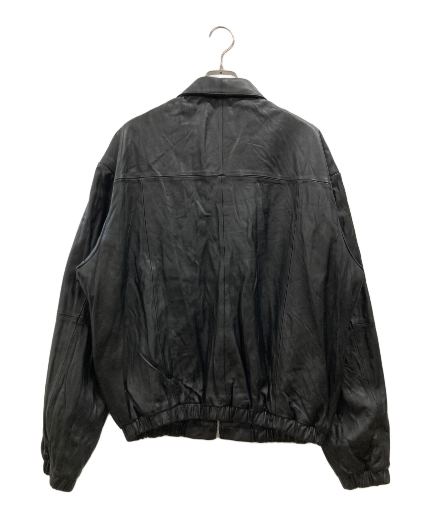ジャケット・アウター anytee Vintage Leather_Zip-up Jacket 中古・古着通販】anytee (エニティー) Fragments of Vintage Leather