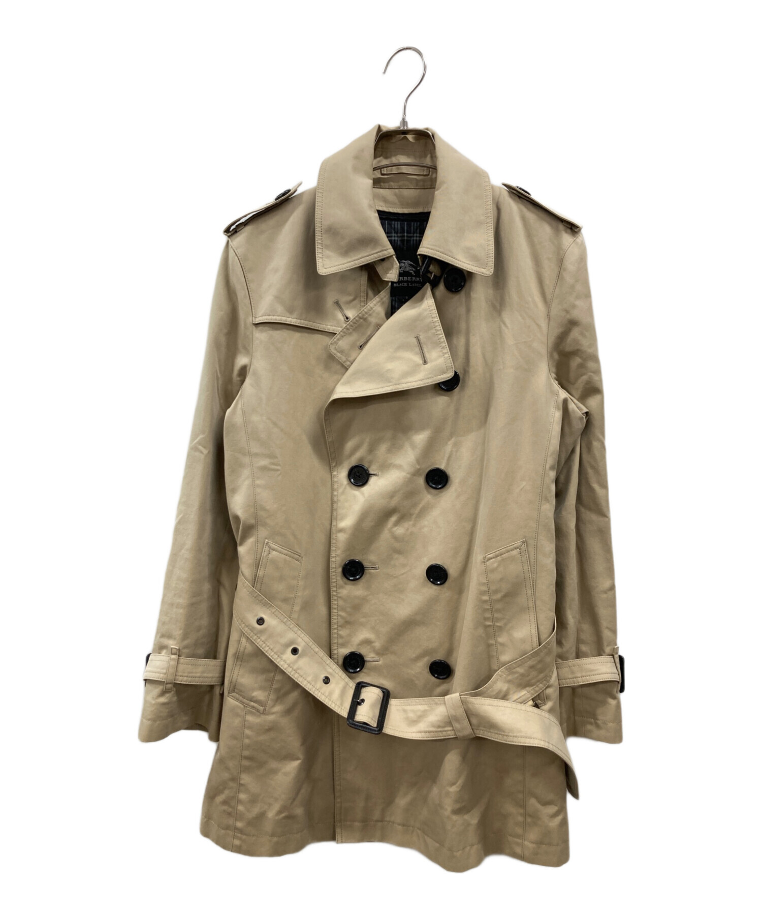 極美品■BURBERRY BLACK LABEL ライナー付 トレンチコート 中古・古着通販】BURBERRY BLACK LABEL (バーバリーブラックレーベル