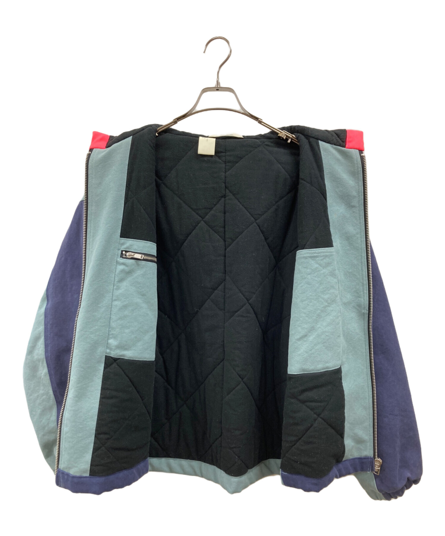 N.HOOLYWOOD ブルゾン 古着 チェック 中古・古着通販】N.HOOLYWOOD (エヌ ハリウッド) HOODED POLYFILLED