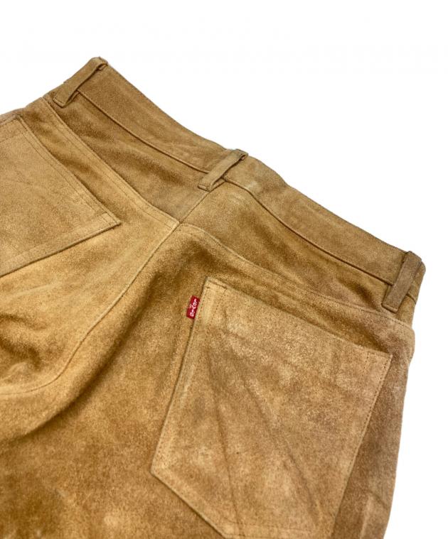 中古・古着通販】LEVI'S (リーバイス) 517 ブーツカットレザーパンツ