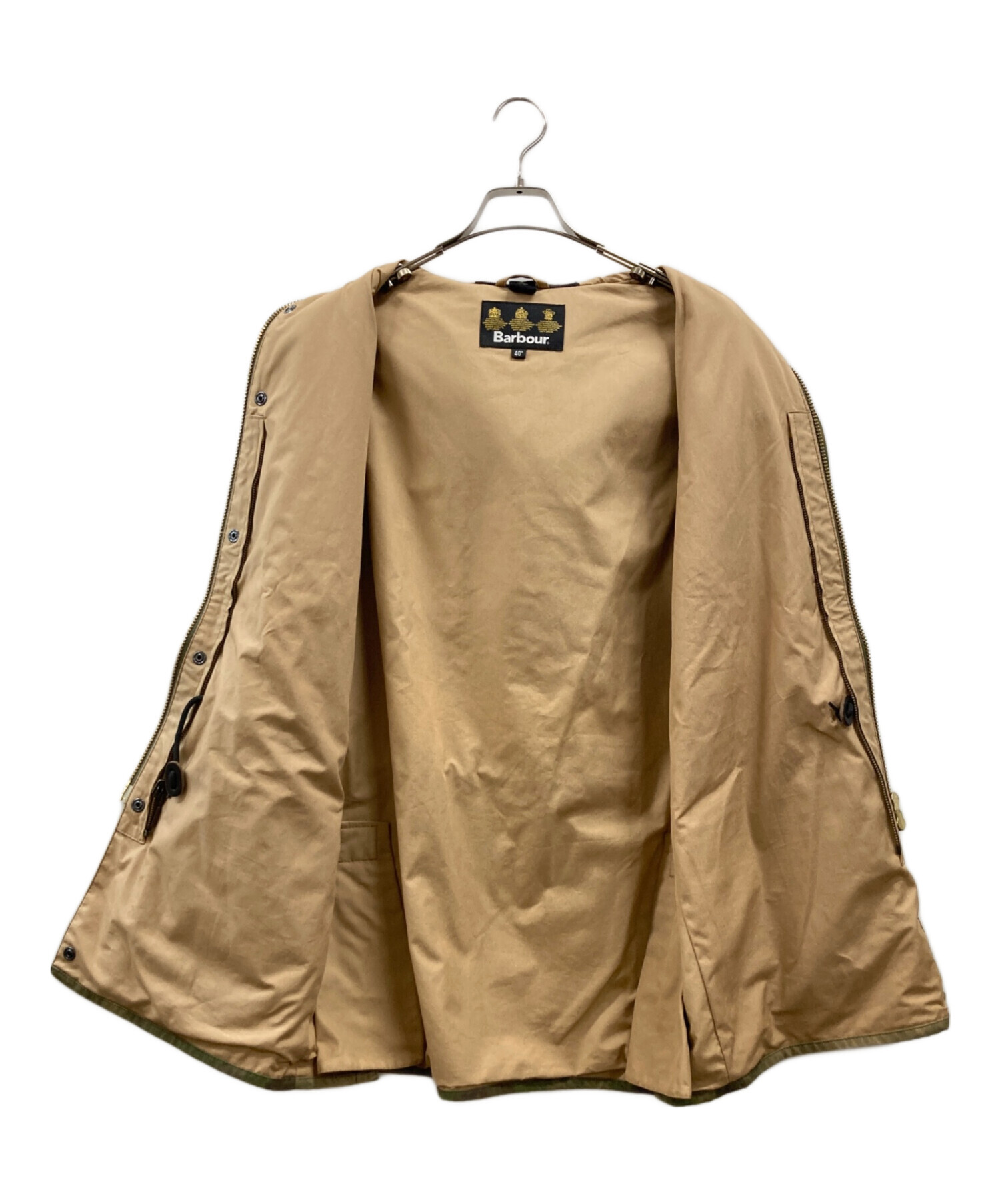 中古・古着通販】Barbour (バブアー) SL DURHAM CAMO ベージュ×カーキ