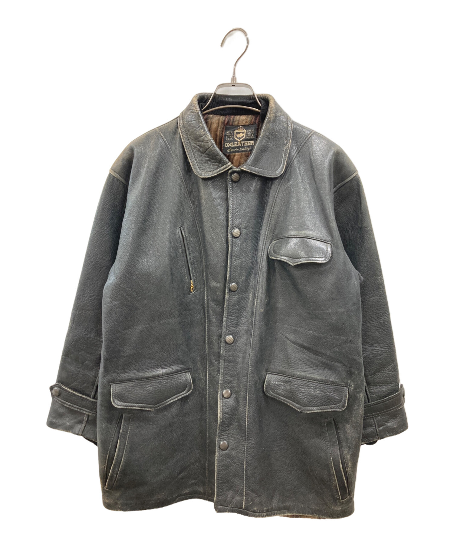 中古・古着通販】OXLEATHER (オックスレザー) レザージャケット