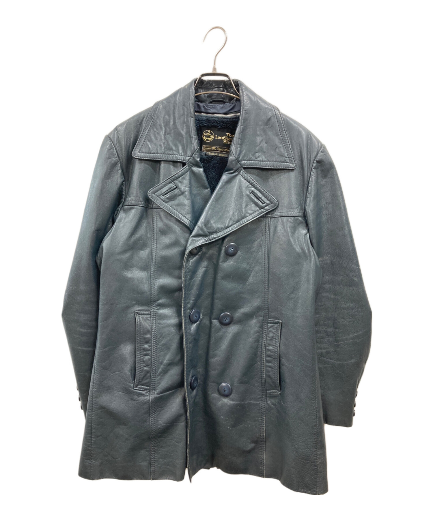 中古・古着通販】Sears (シアーズ) ライナー付きレザーカーコート