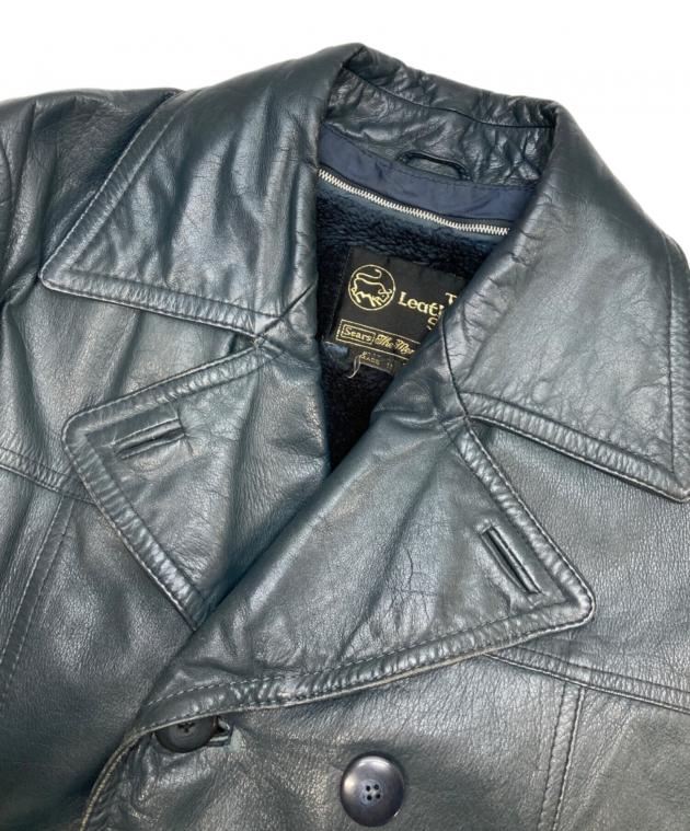中古・古着通販】Sears (シアーズ) ライナー付きレザーカーコート