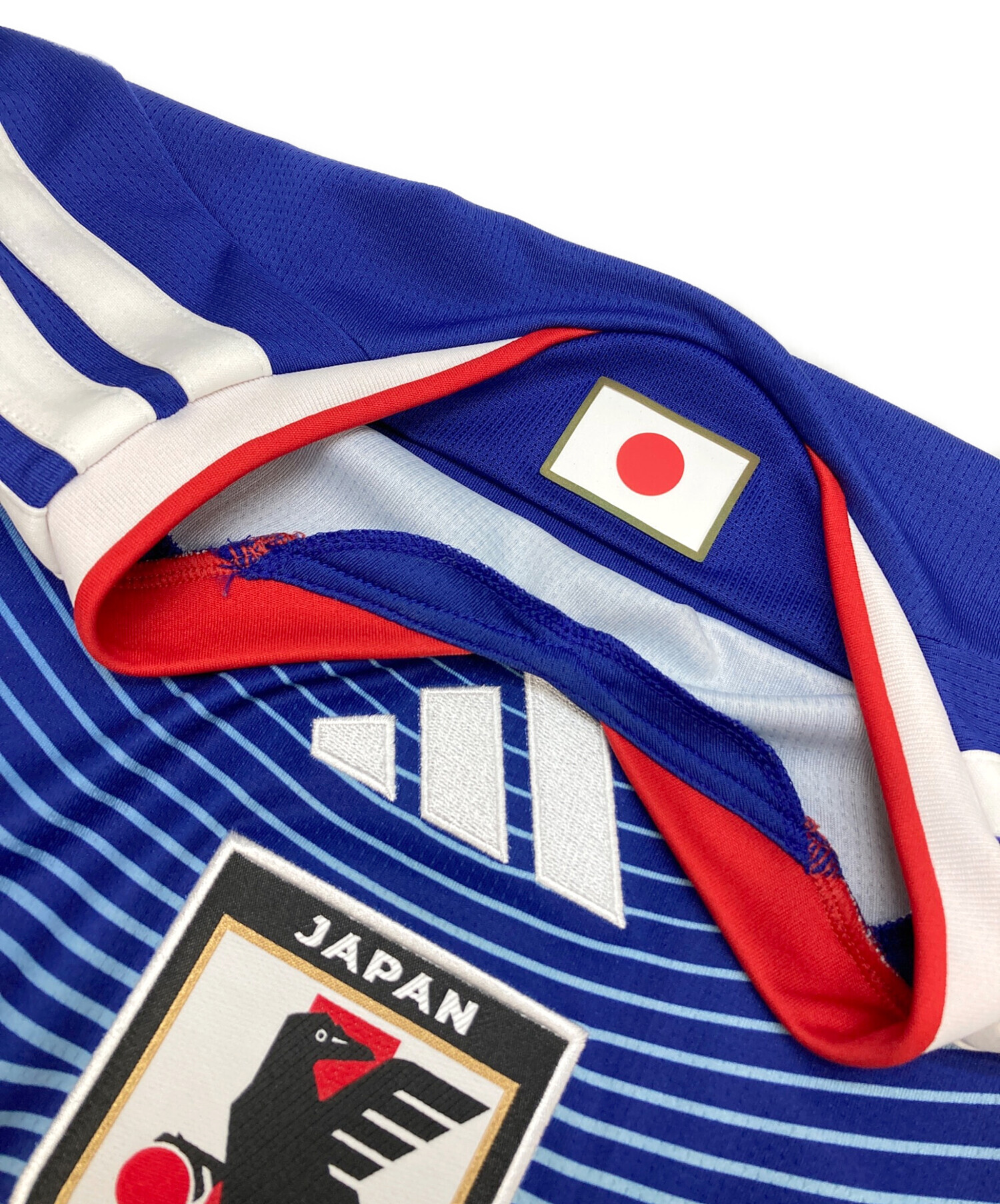 中古・古着通販】adidas (アディダス) ゲームシャツ ネイビー サイズ:L
