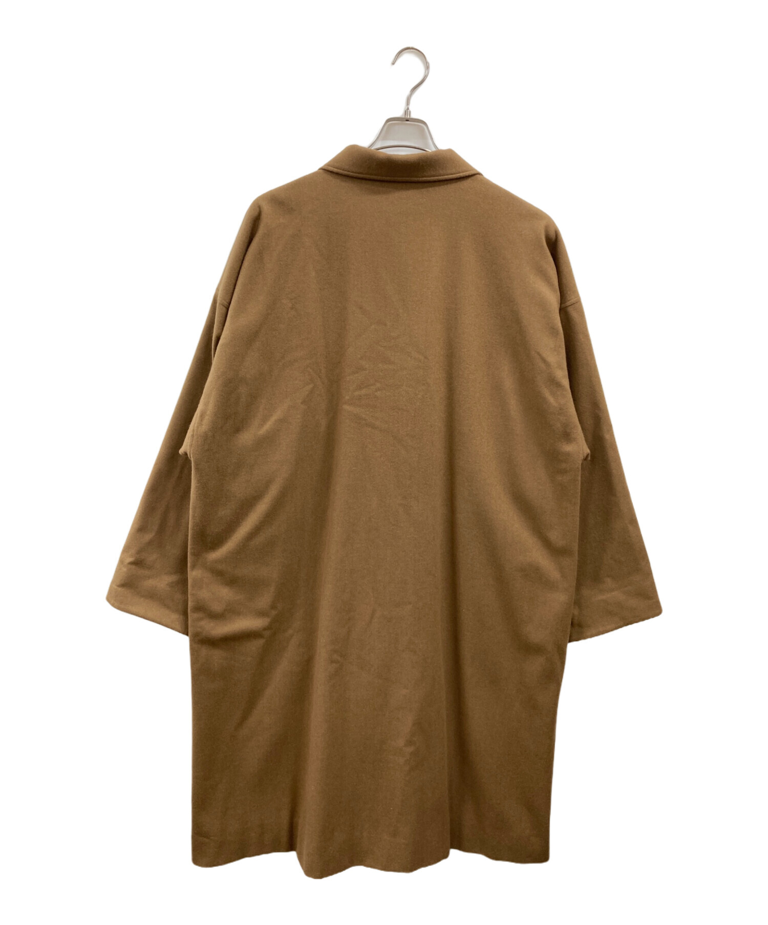 美品 ヴィンテージ スペイン製 ウールアンゴラ ダブル コート ベージュ 古着 中古・古着通販】seven by seven (セブンバイセブン) ウールメルトン