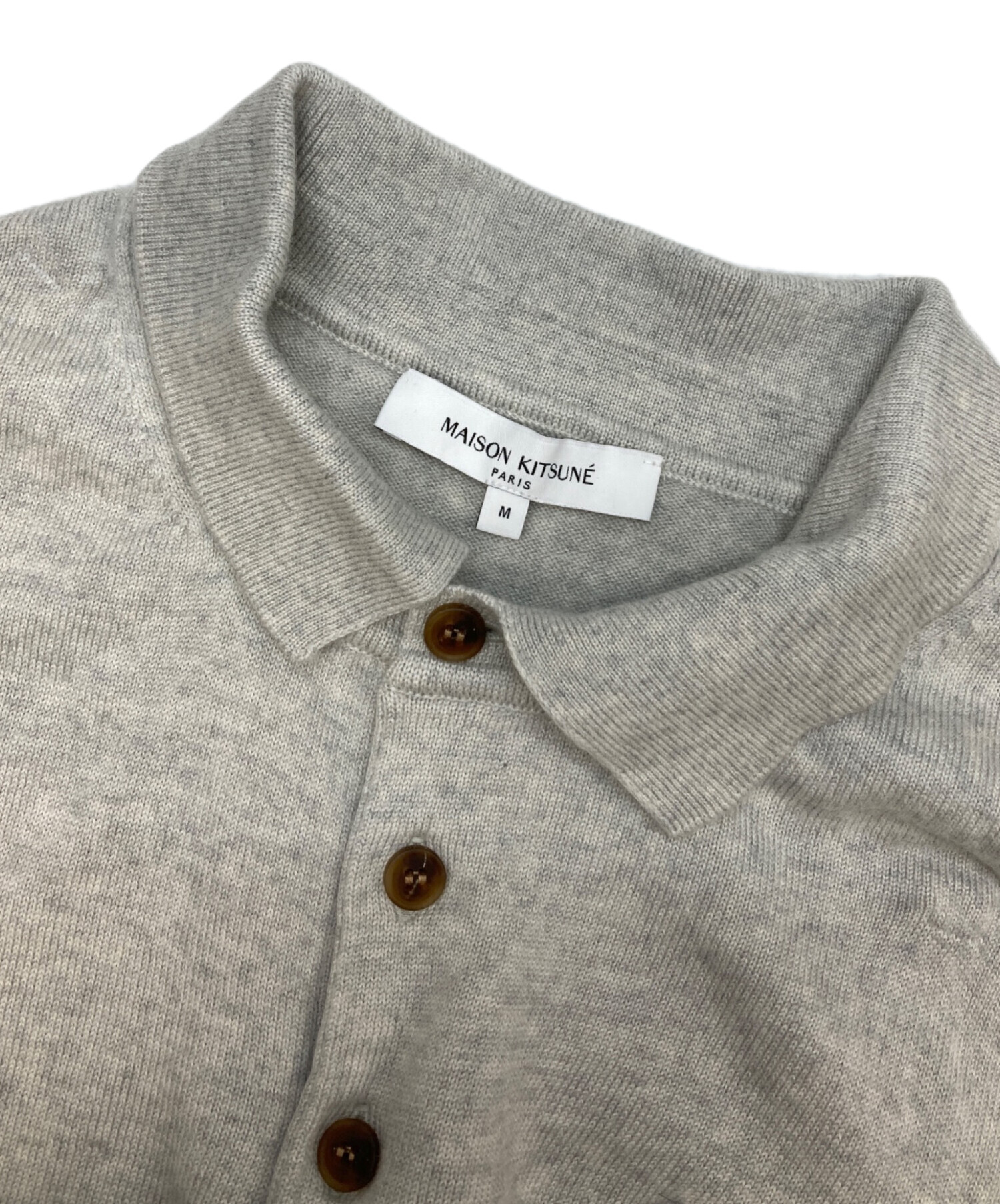 中古・古着通販】maison kitsune (メゾンキツネ) グリーン ボールド