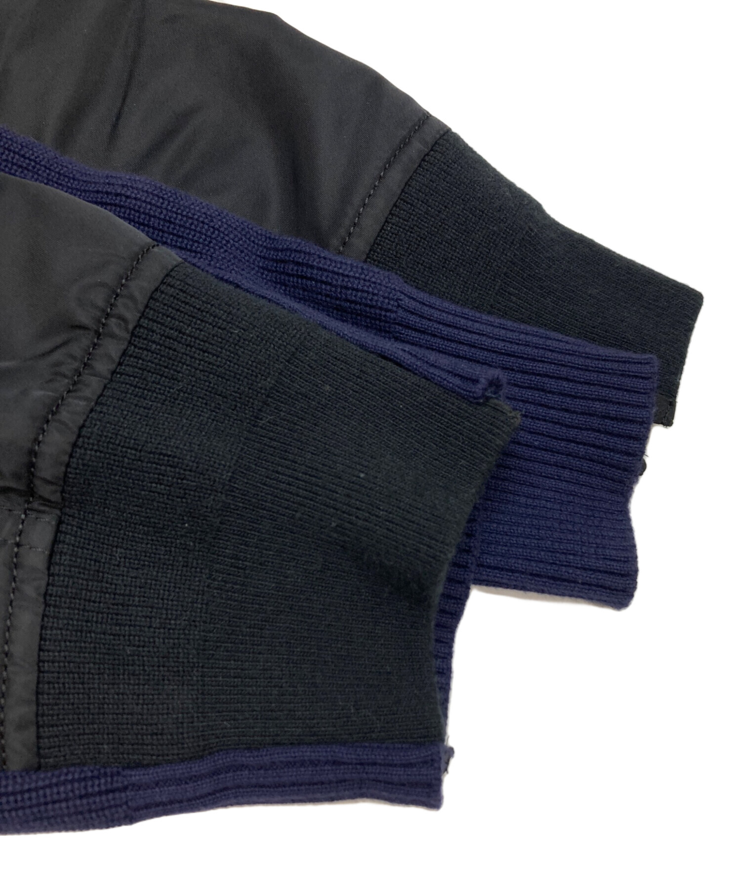 中古・古着通販】sacai (サカイ) MA-1ドッキング モックニット