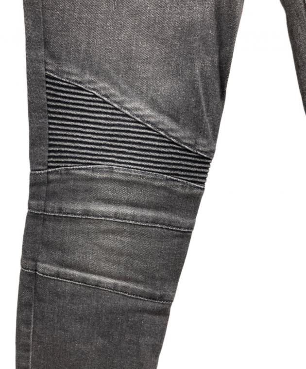 中古・古着通販】BALMAIN (バルマン) バイカースキニーデニムパンツ