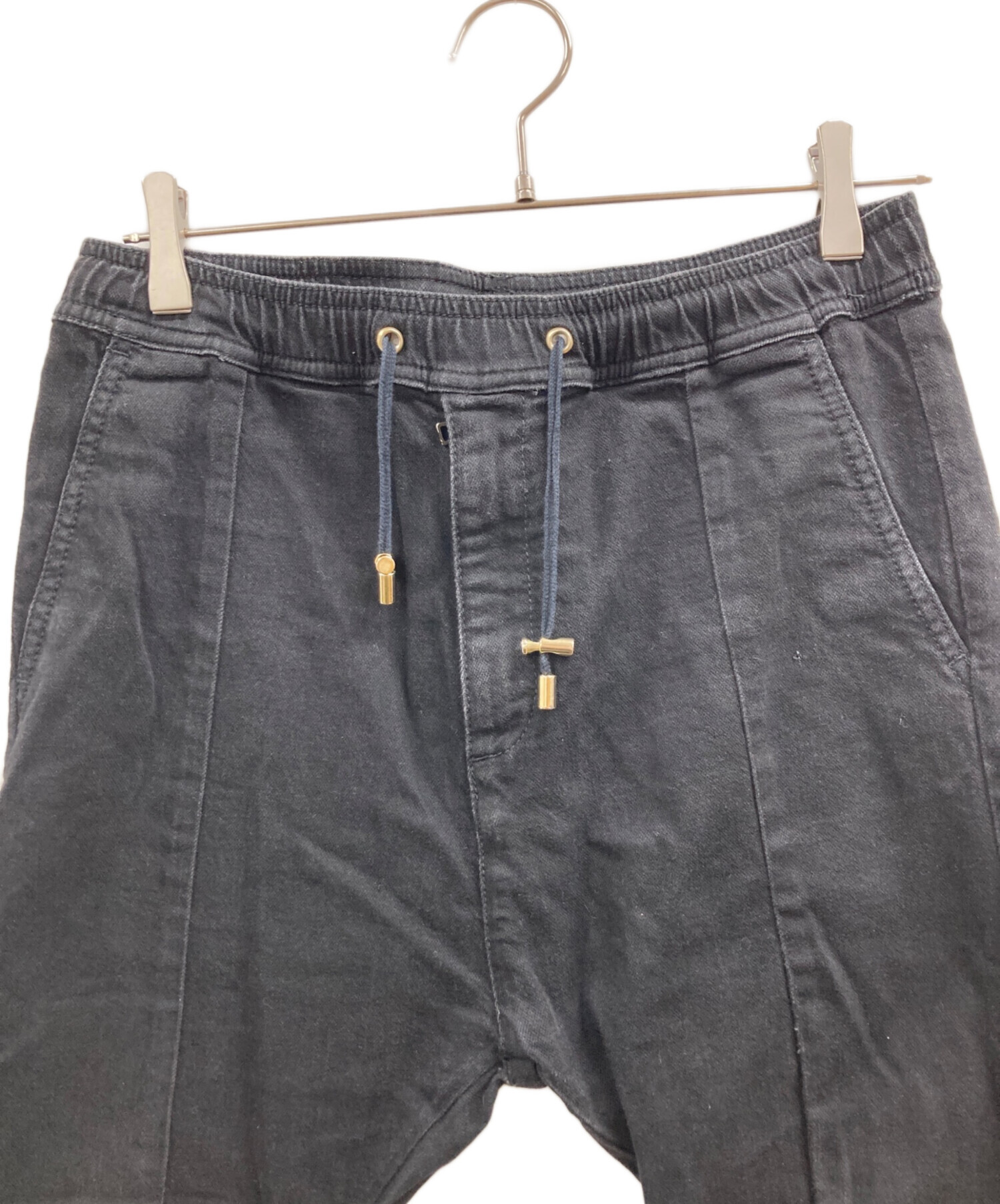 中古・古着通販】BALMAIN (バルマン) スキニーデニムパンツ ブラック