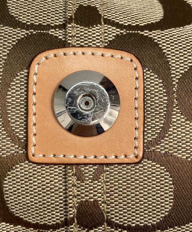 中古・古着通販】COACH (コーチ) シグネチャーソーホーハンドバッグ