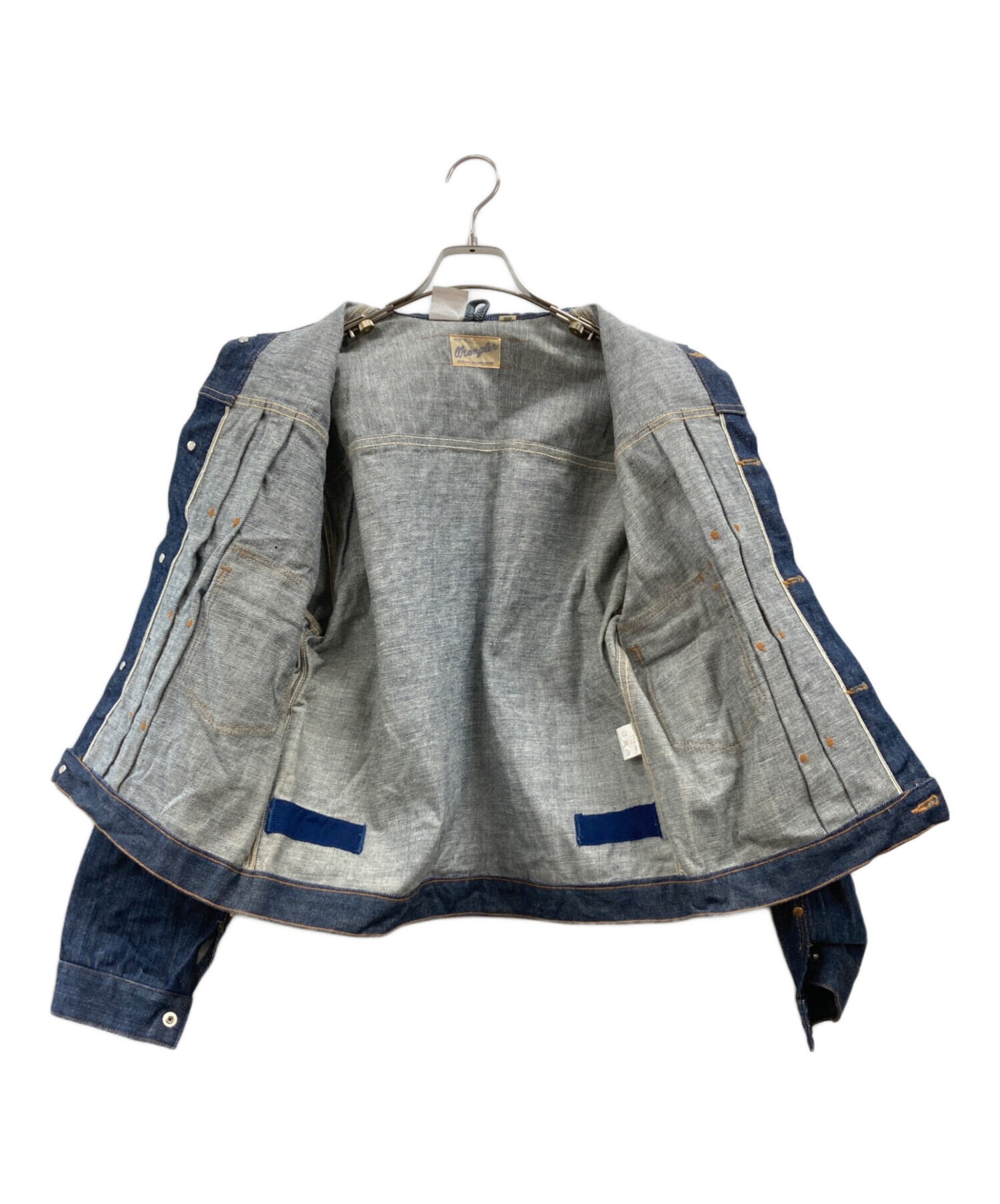 Wrangler 11mj レプリカ Lサイズ 中古・古着通販】Wrangler (ラングラー) 11MJ 復刻デニムジャケット