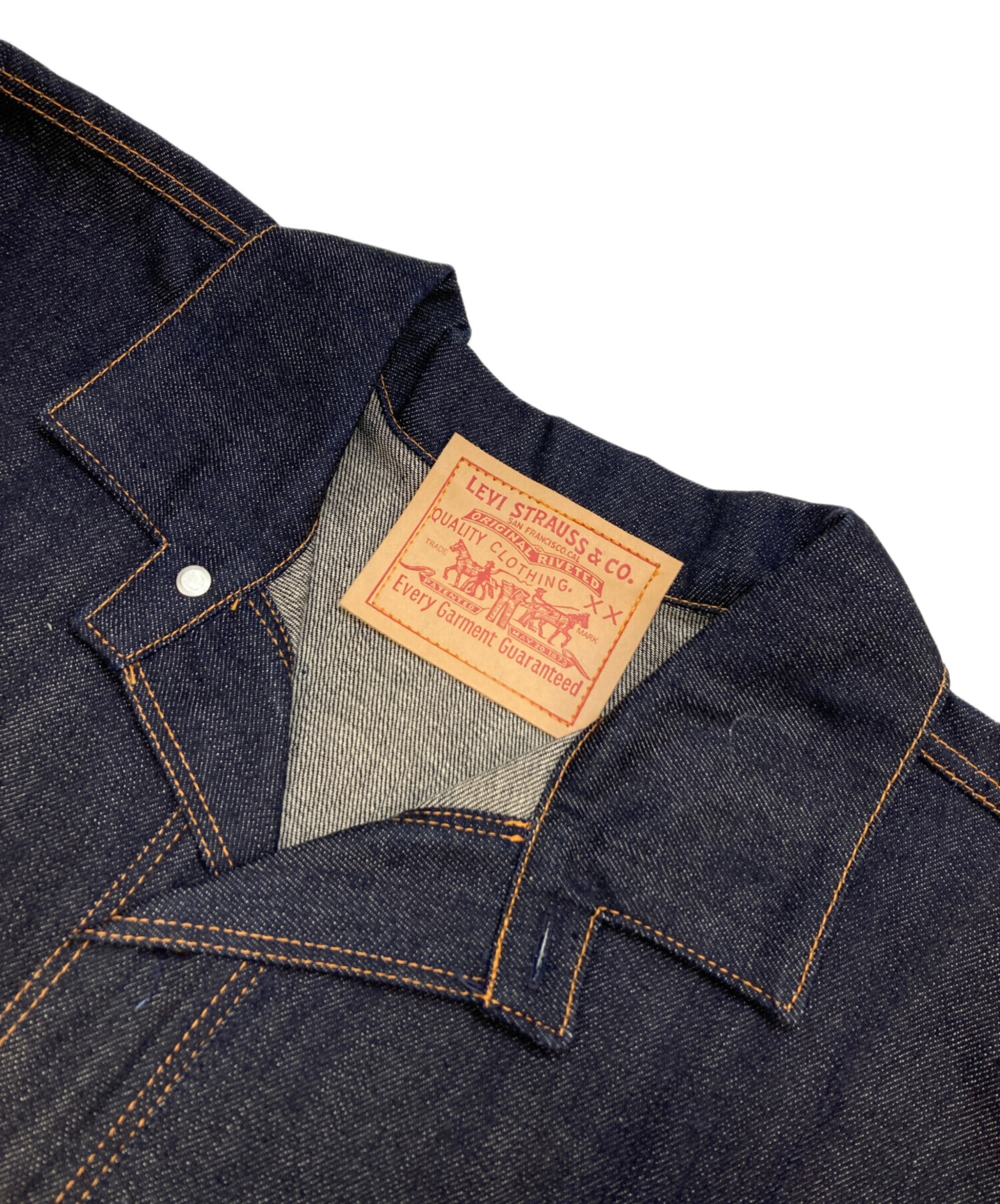 中古・古着通販】LEVI'S (リーバイス) Closed Front Jumper インディゴ