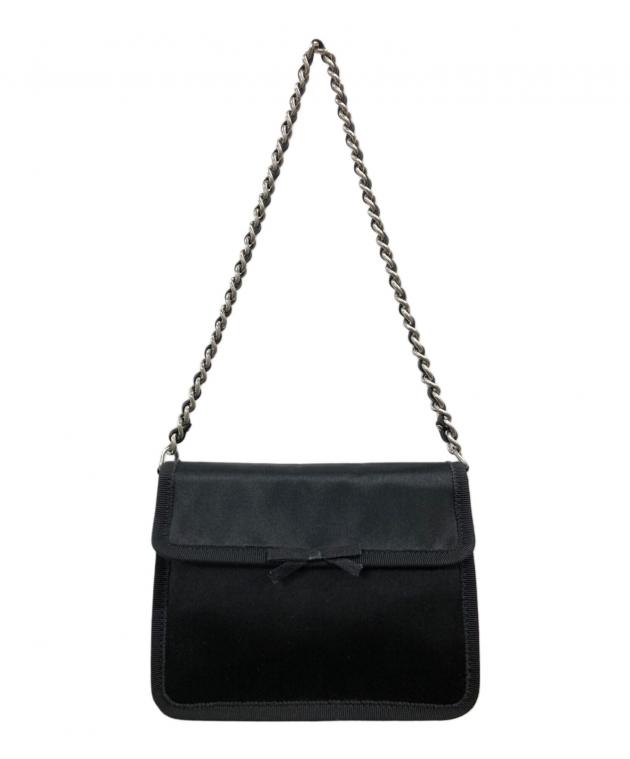 中古・古着通販】PRADA (プラダ) 三角プレートチェーンショルダー