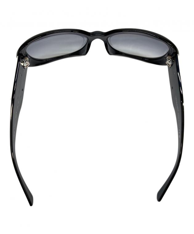 CHANEL サングラス カメリア ココマーク ブラック 中古・古着通販】CHANEL (シャネル) カメリアココマークサングラス
