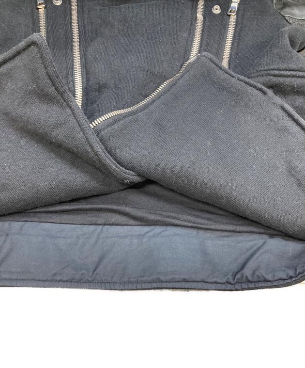 中古・古着通販】BALMAIN (バルマン) レザースウェットライダース