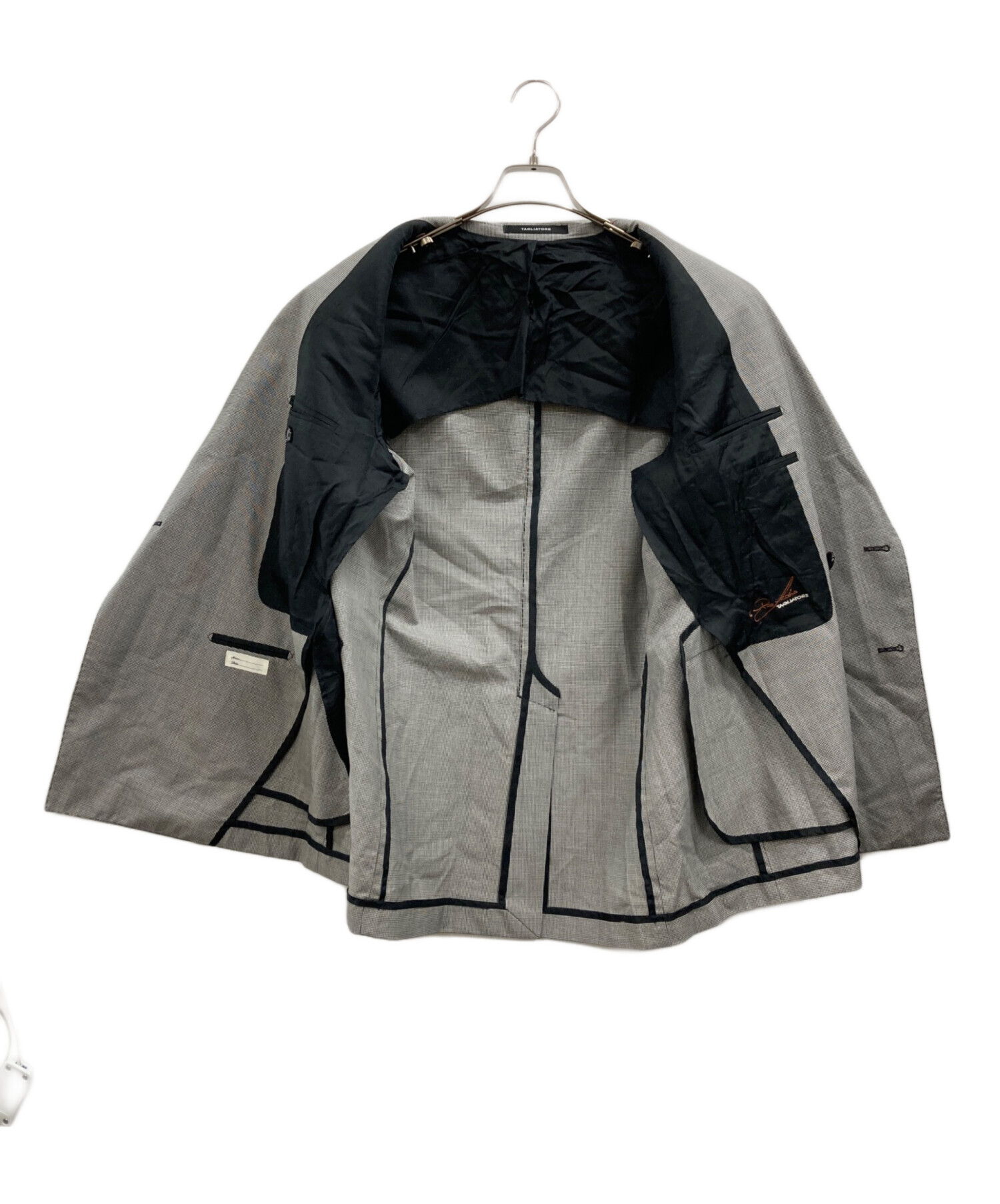 中古・古着通販】TAGLIATORE (タリアトーレ) ダブルセットアップスーツ
