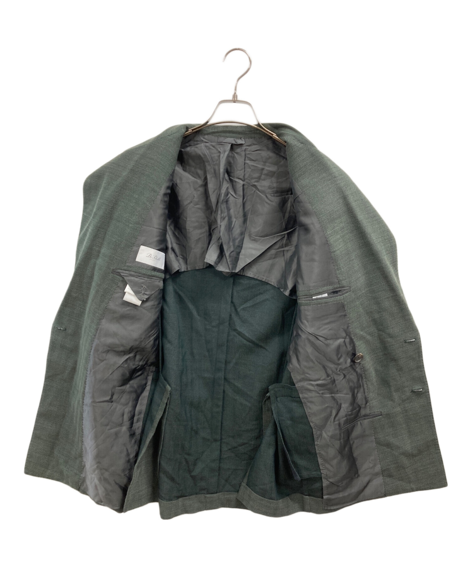 【極美品】De Petrillo セットアップ 48 中古・古着通販】De Petrillo (デペトリロ) ダブルセットアップスーツ