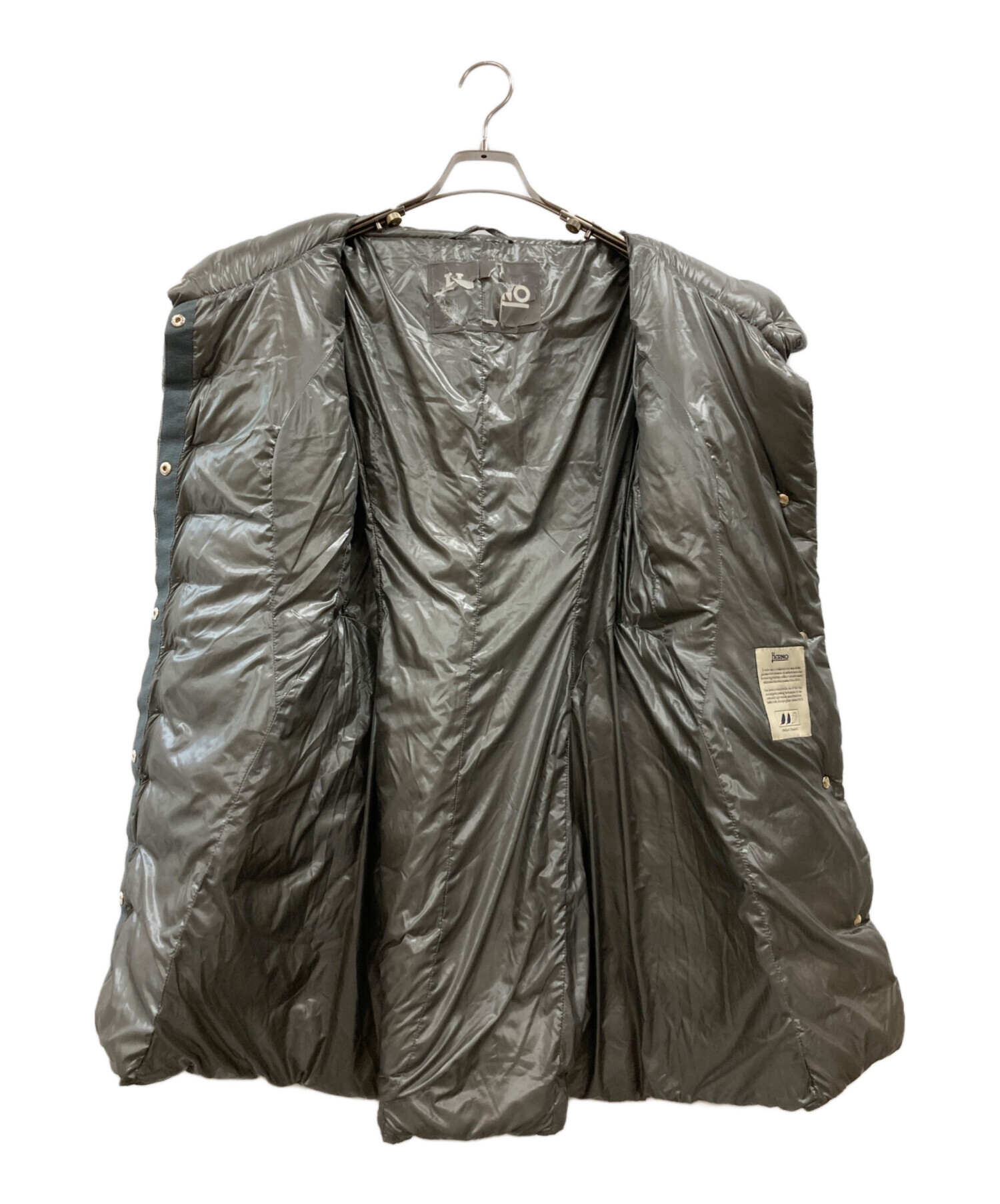 中古・古着通販】HERNO (ヘルノ) ダウンコート カーキ サイズ:42 中古・古着通販】HERNO (ヘルノ) ダウンコート カーキ サイズ:42