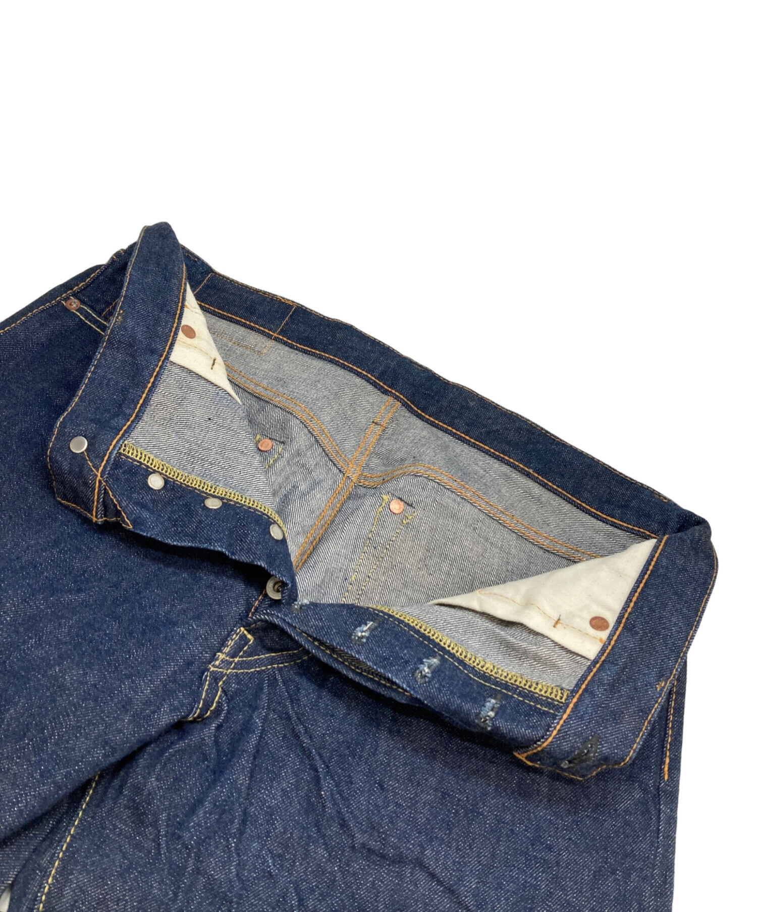 中古・古着通販】ONI DENIM (オニデニム) 天然藍 歌舞伎耳 鬼デニム 