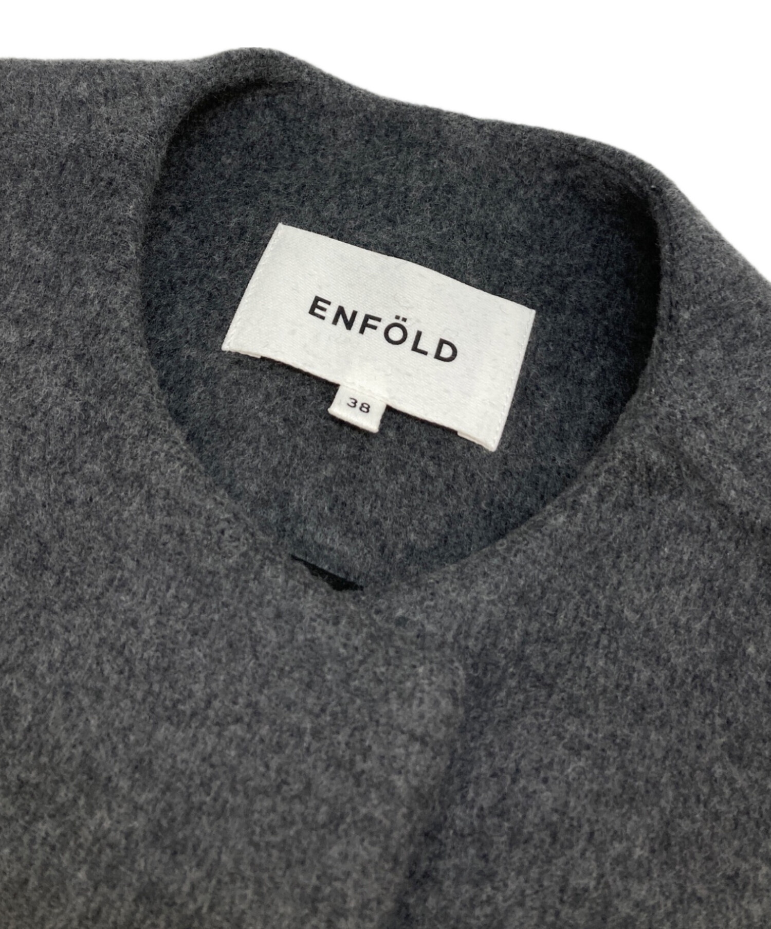 中古・古着通販】ENFOLD (エンフォルド) ファインリバービーバーノー