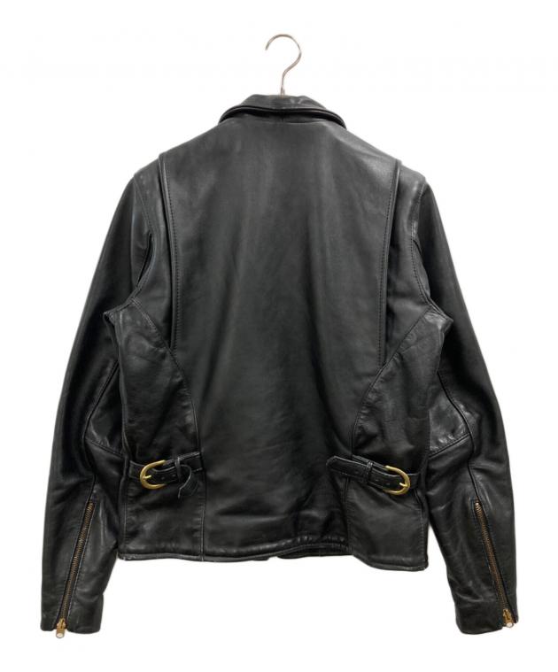 中古・古着通販】VANSON (バンソン) ENF/シングルレザージャケット