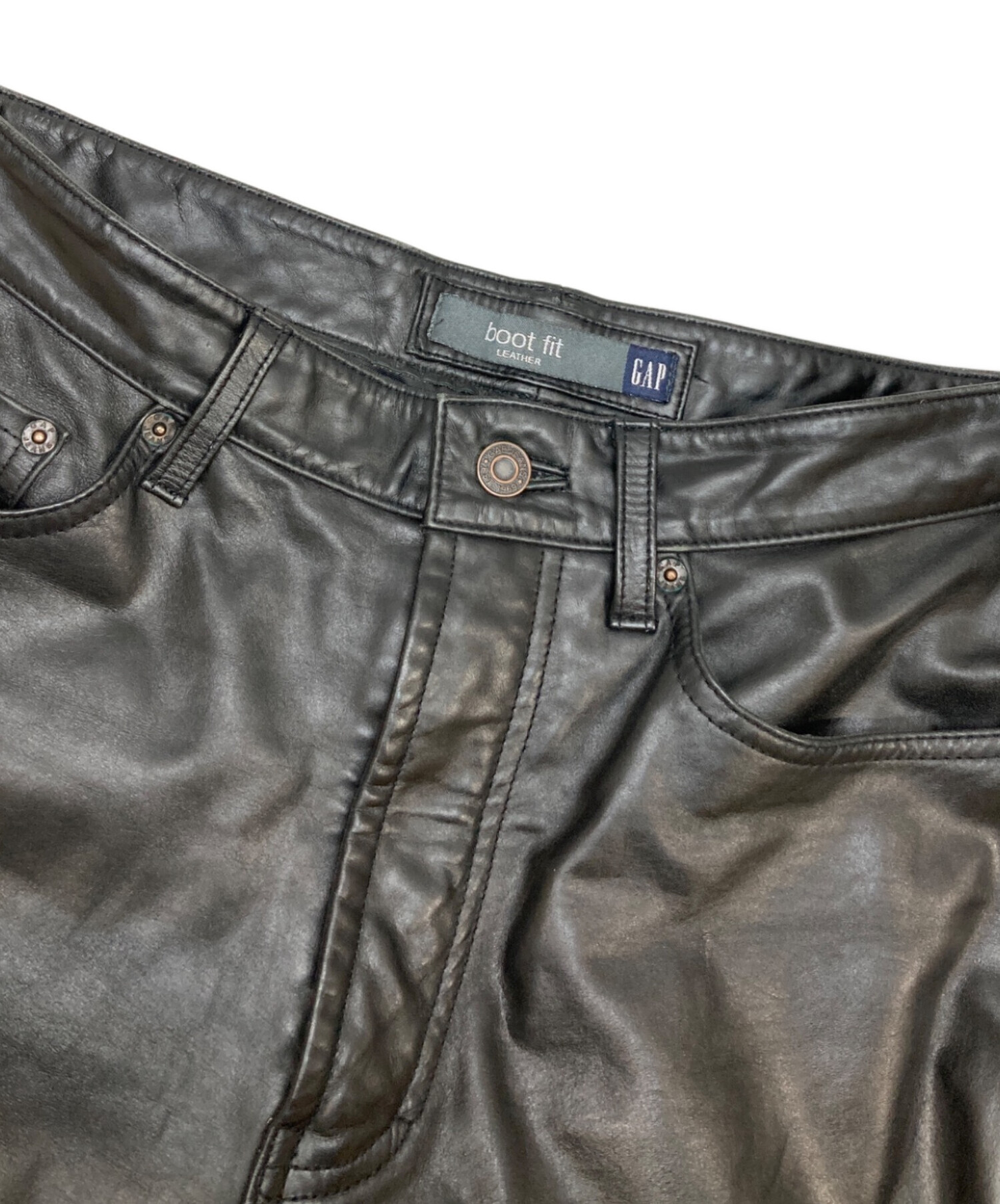 中古・古着通販】OLD GAP (オールドギャップ) 00sレザーパンツ