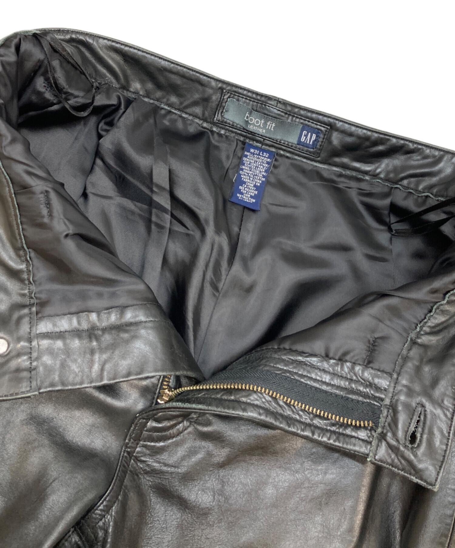 中古・古着通販】OLD GAP (オールドギャップ) 00sレザーパンツ