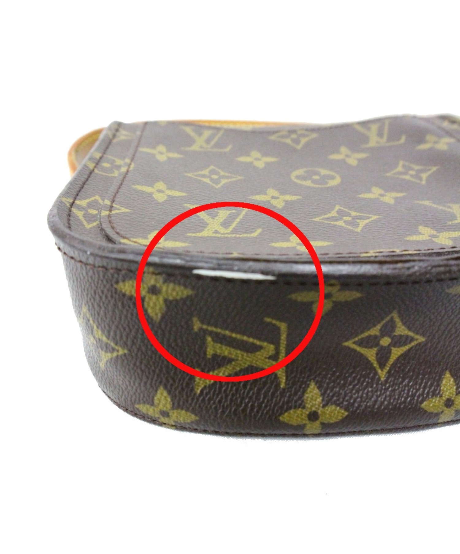 中古・古着通販】LOUIS VUITTON (ルイヴィトン) サンクルーPM ブラウン