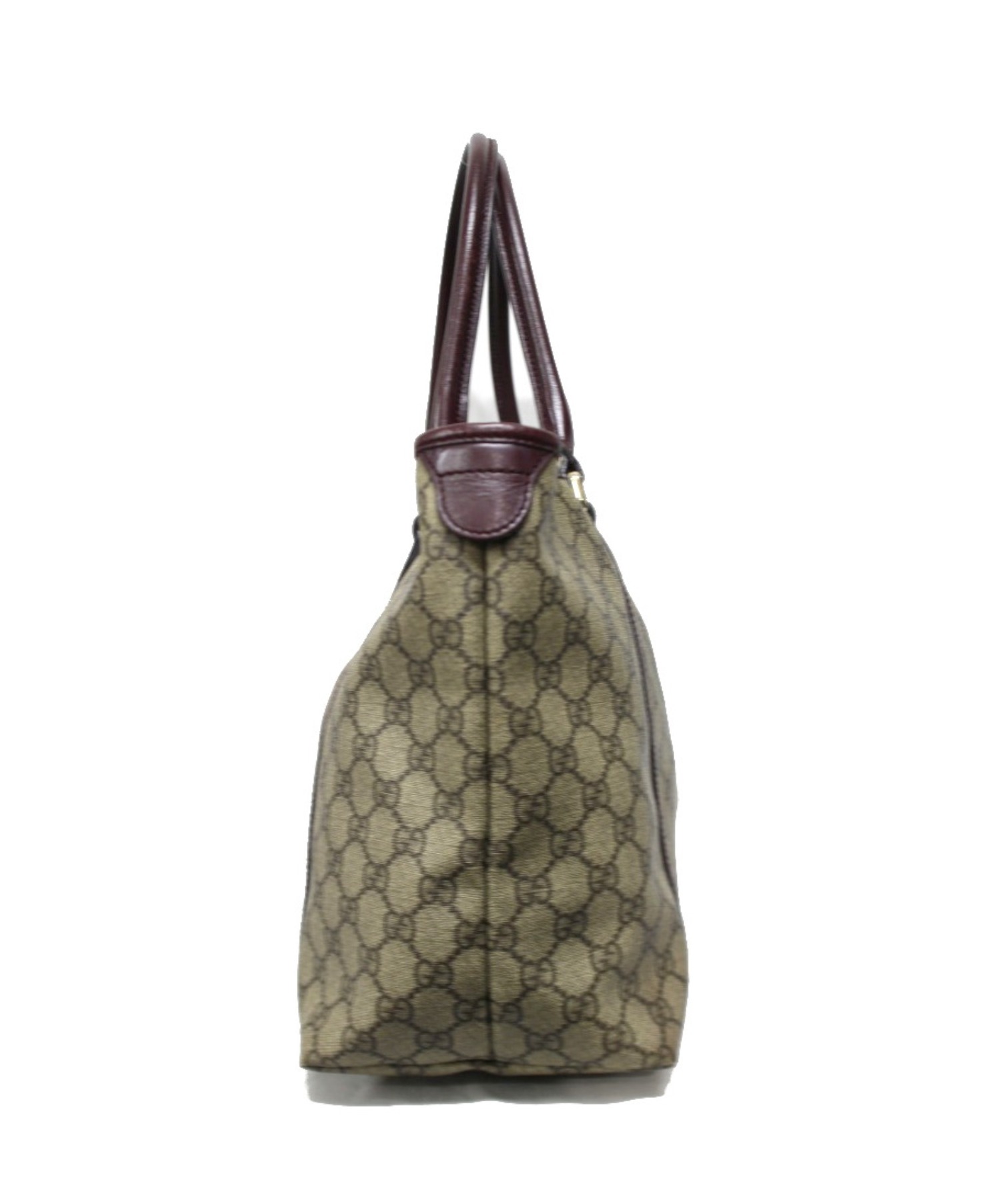 中古・古着通販】GUCCI (グッチ) トートバッグ ベージュ 197953-213048 