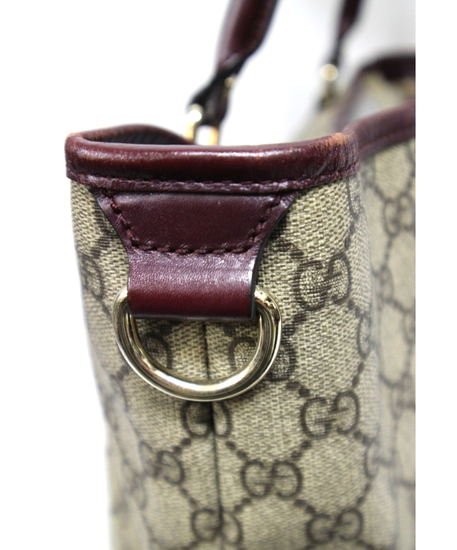 中古・古着通販】GUCCI (グッチ) トートバッグ ベージュ 197953-213048 