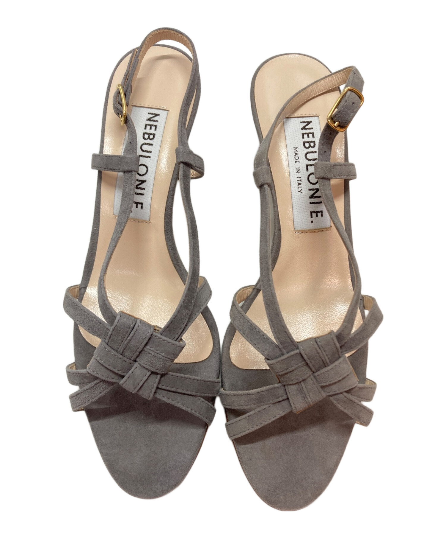 お値下げ】NEBULONI ブラウン ストラップサンダル 37 お値下げ