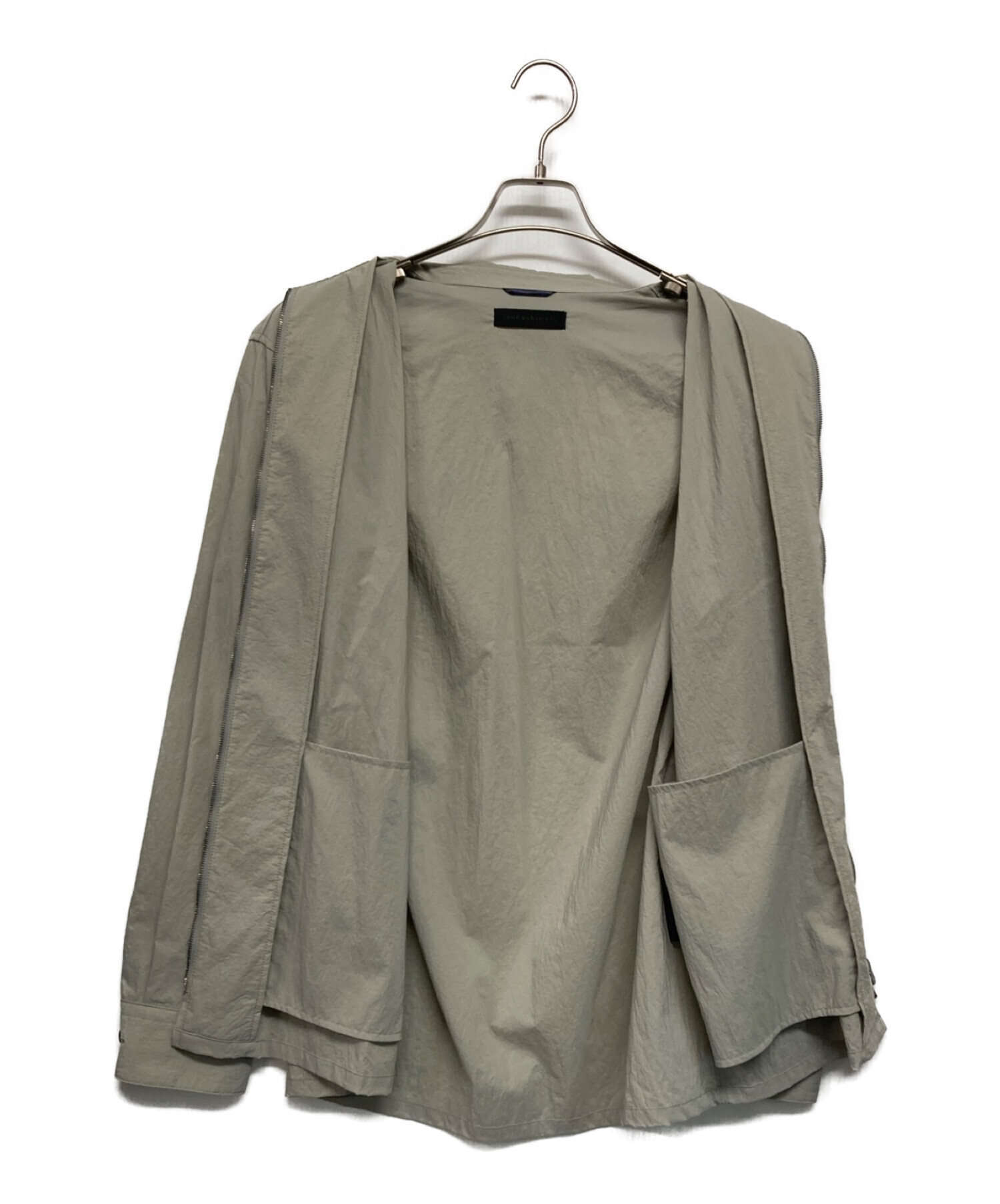 中古・古着通販】Junhashimoto (ジュンハシモト) ZIP SHIRT JACKET 
