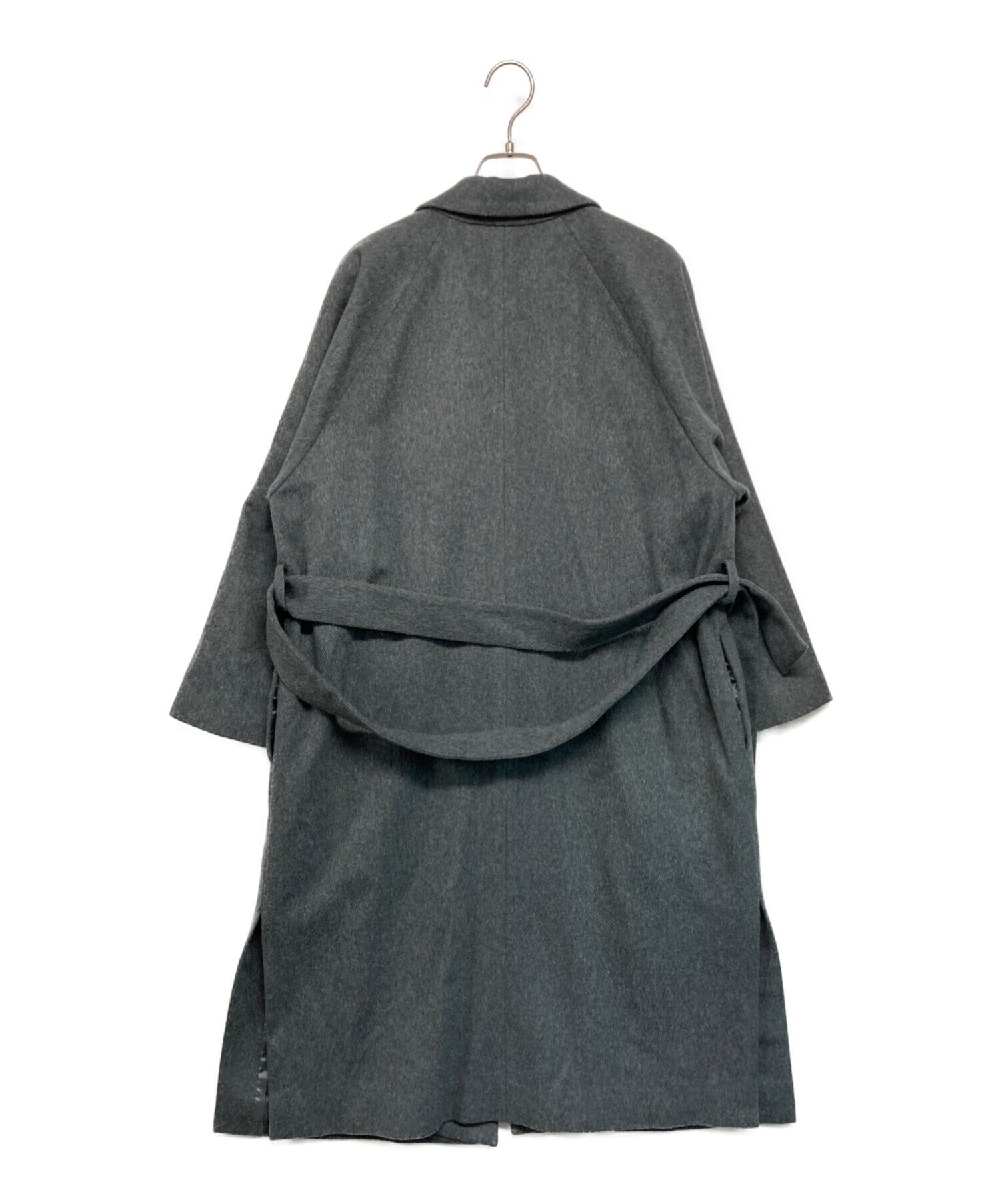 VERMEIL par ienaカシミヤ混ビーバーサイドスリットコート 【公式通販】