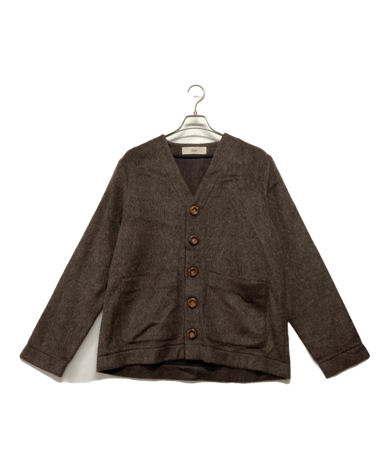 Sefr カーディガン メンズ セファ 中古 古着